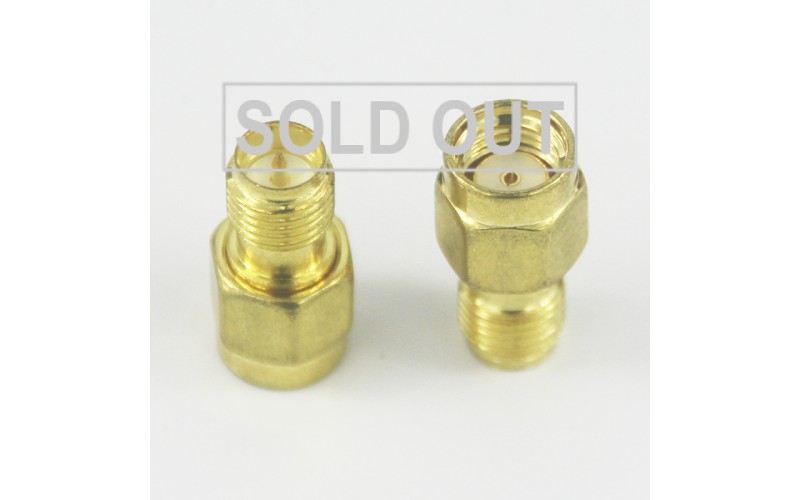Antenna Connector RPSMA Female to RPSMA Male Connector Adapter Adaptor
